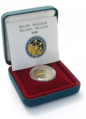 Belgien 2 Euro 2006 PP Atomium -I