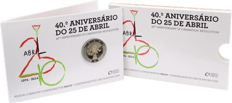 Portugal-2 Euro-2014-PP-Nelkenrevolution-Coincard