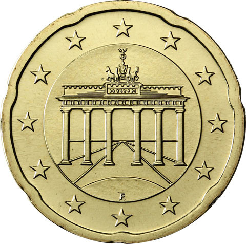 Deutschland 20 Euro-Cent 2018 Kursmünze mit Eichenzweig