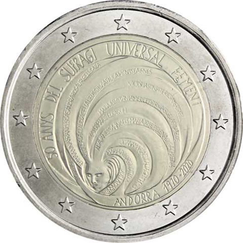 Andorra-2-Euro-2020-Frauenwahlrecht-III