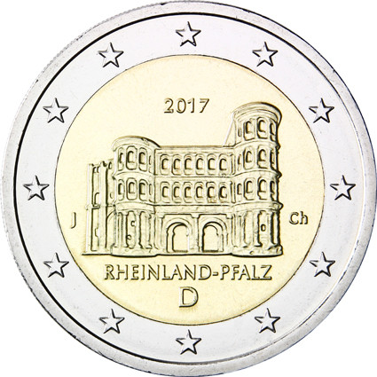 2 Euro Gedenkmuenze Porta Nigra 