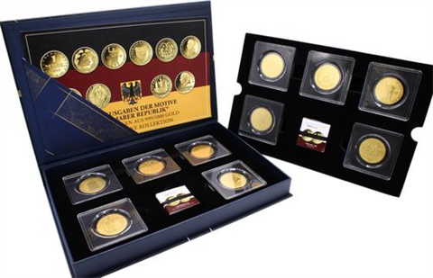 Deutschland-10x1-200-2024-AU-Weimarer Republik-Etui