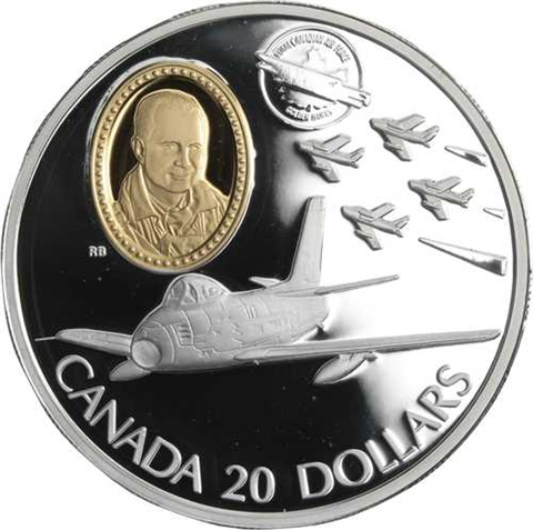Kanada-20 Dollar-1997-AGPP-Canadair F-86 Sabre-RS