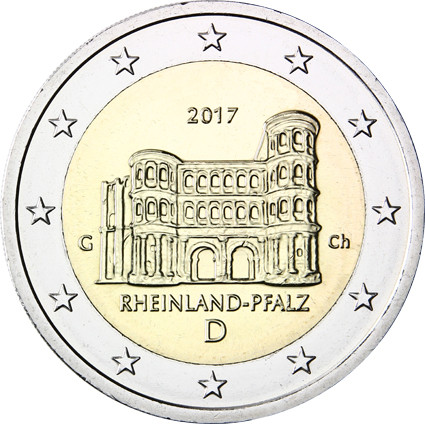 2 Euro Gedenkmuenze Porta Nigra 