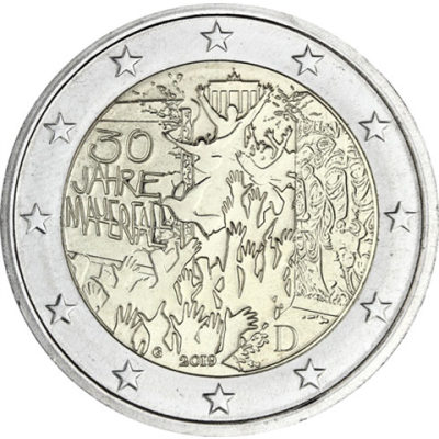 Deutschland-2-Euro-2019-Mauerfall-G-bfr-I