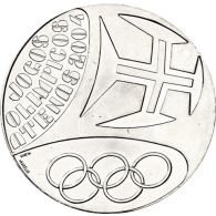 Portugal-10Euro-2004-AgStgl-OlympischeSpieleAthen-RS