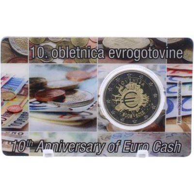 Slowenien-2 Euro-2012-PP-Bargeld-Coincard-RS