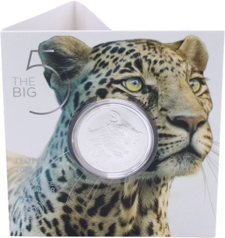 Süd Afrika-5 Rand-2023-AGstgl-Big Five Leopard-RS