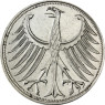 Deutschland 5 DM 1958 Mzz. J ss Silberadler J.387