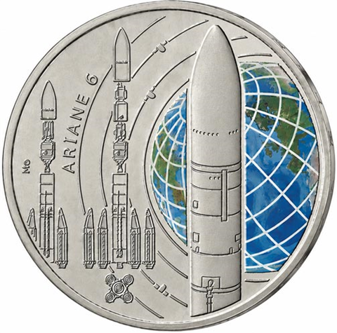 Deutschland-5-Euro-2026-Stgl-J-Ariane-6-Erforschung-des-Weltraums-RS