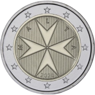 Malta-2 Euro-2026-Stgl-Kursmünze-RS