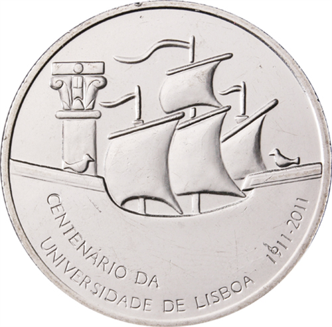 Portugal 2,5 EUro 2012 bfr. Uni Lissabon-1