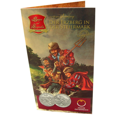 Österreich-10-Euro-2010-Silber-HGH-Erzberg-in-der-Steiermark-Folder