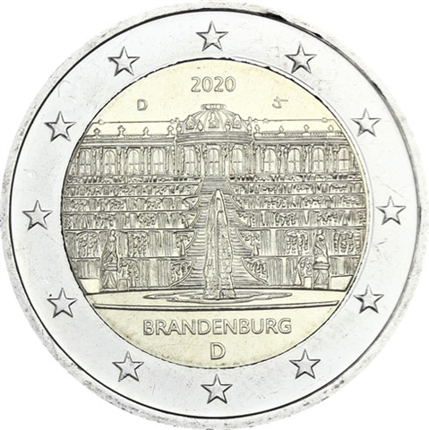 Deutschland-2Euro-2020-Schloss-Sanssouci-D-RS