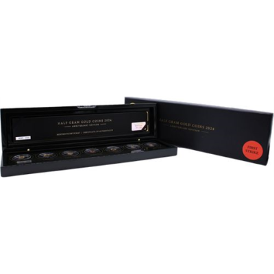 Gabun-7x1000 Francs-2024-AUpp-Rhod-Edition-Etui