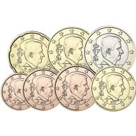 Belgien-1,88Euro-2017-bfr-1-cent-1-euro-kleinmuenzensatz-RS