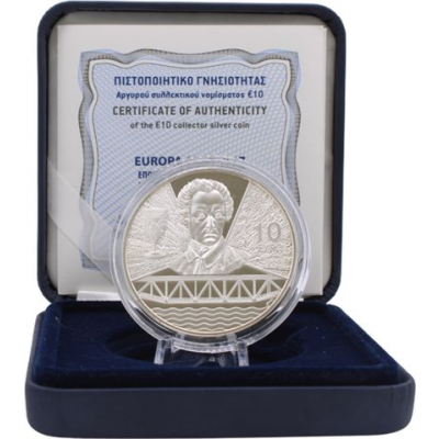 Griechenland-10Euro-2017-AGpp-Europastar-Etui