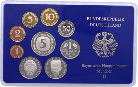 Deutschland-10,68 DM-1988-PP-Kurs-Blister-MzzD-RS