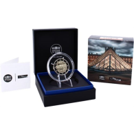 Frankreich-2 Euro-2025-PP-Louvre-Etui
