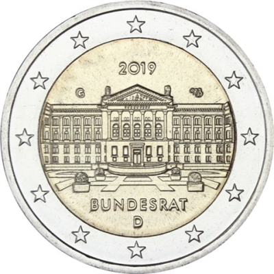 Deutschland-2-Euro-2019-Bundesrat-G-
