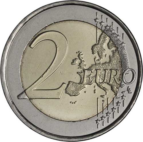 Spanien-2 Euro-2025-bfr-Kursmünze-RS