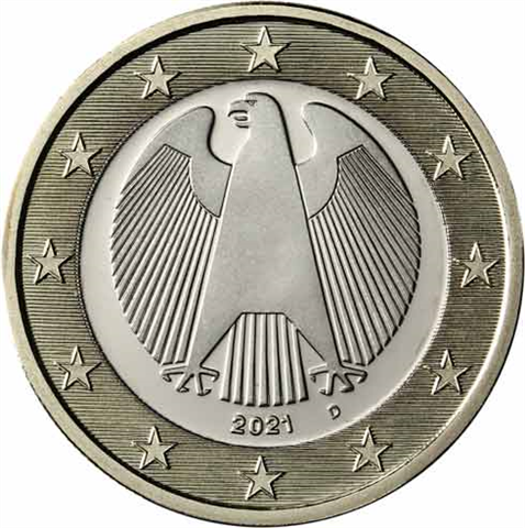 Deutschland-1-Euro-2021-D---Stgl