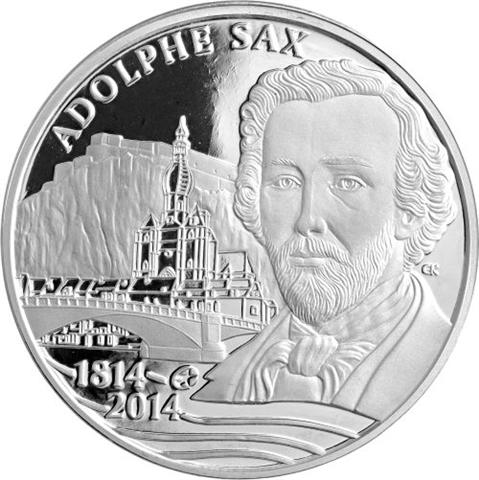 Belgien-10Euro-2014-AgPP-AdolpheSax-rs