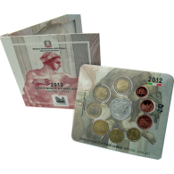 Italien-EURO-KMS-2012-–-mit-2-Euro-Bargeld-&-5-Euro-Sixtinische-Kapelle