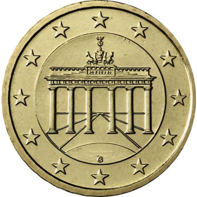 Deutschland 50 Euro-Cent 2016  Kursmünze mit Eichenzweig
