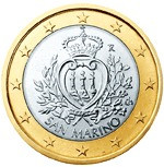 San Marino 1 Euro 2004 bfr. Staatswappen