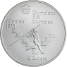 Kanada-5 Dollar-1975-AGstgl-Montreal 76  Womens Javelin-RS