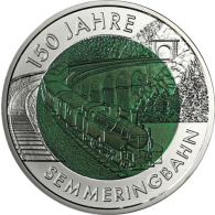 8sterreich-25-Euro-2004-Hgh-Silber-Niob---150-Jahre-Semmeringbahn-II