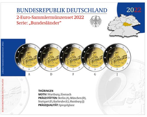 Deutschland5x2Euro-2022-PP-Wartburg-A-J-Folder