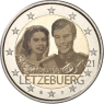 Luxemburg-2-Euro-2021-Hochzeitstag-von-Henri-und-Maria-Teresa-Fotoprägung-I