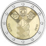 2 Euro Gedenkmünzen  Baltikum 2018 100 Jahre Unabhänigkeit Estland Lettland Littauen 