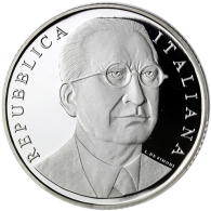 Italien 10 Euro 2011 PP Alcide de Gasperi I