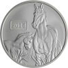 Tokelau-5 Dollar-2014-AGstgl-Pferd-RS