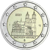 Deutschland-2-Euro-2021-Sachsen-Anhalt-Magdeburger-Dom-F-stgl-I