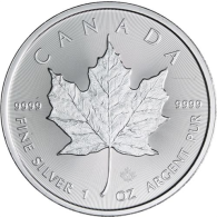 Kanada-5 Dollar-2026-AGstgl-Maple Leaf-RS