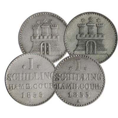 Deutschland-2x1Schilling-1855-Hamburg-RSVS