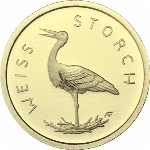 Deutschland-20-Euro-2020-Weißstorch