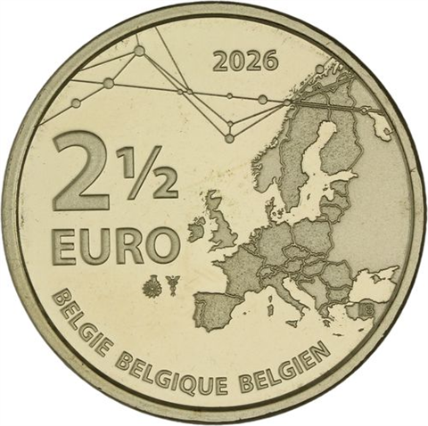 Belgien-2,5Euro-2026-Hockey-Kaltblut-RSVS