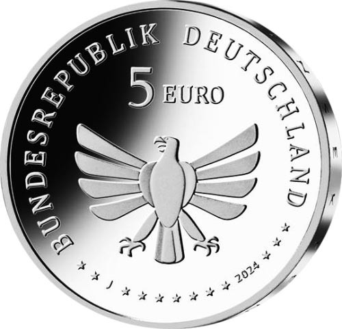 Deutschland 5 Euro 2024 PP Steinhummel