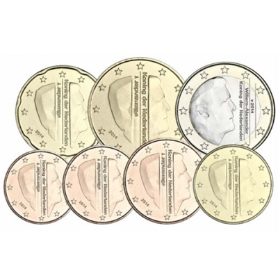Niederlande-1,88-Euro-2014-Kleinmünzensatz-RS