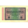 Reichsbanknote nach Rosenberg 1923 mit Datum 
