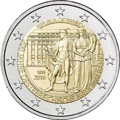 Österreichische Nationalbank 2 Euro Gedenkmünze 2016