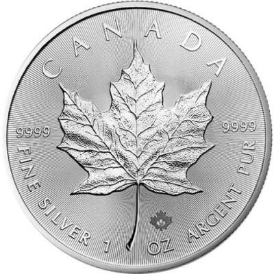 Kanada 5 Dollar 2020 Maple Leaf - Ahornblatt 1 Oz Silbermünze