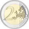 Francois Mitterrand 2 Euro Gedenkmünze 2016