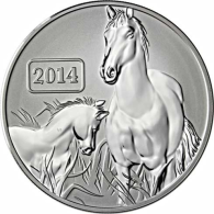Tokelau-5-Dollars-2014-Pferd-1