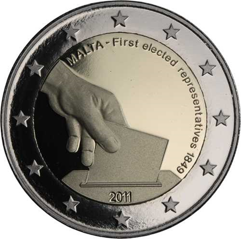 Malta-2 Euro-PP-2011-Abgeordneten Wahl-RS